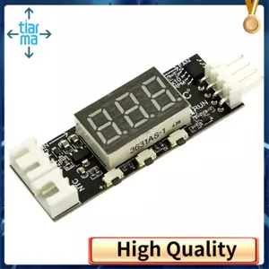 Bộ điều khiển quạt PWM 4 dây 12V - Bộ điều chỉnh tốc độ điều khiển nhiệt độ với màn hình kỹ thuật số & Công tắc bật / tắt 3A