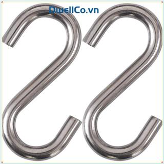 DWELLCO 2 Móc xoay võng 2,75in, Dung tích chịu lực: 300 (kg) Móc chữ S hạng nặng mạ kẽm sắt, Nhà để xe tiện ích 70mm / 2,75in bền bỉ