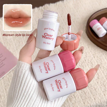Son bóng phát sáng Son bóng lâu trôi không thấm nước phong cách Hàn Quốc Son môi dạng lỏng dưỡng ẩm cho học sinh Trang điểm tự nhiên