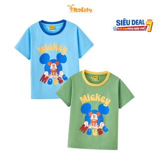 Áo thun tay ngắn Mickey Disney bé trai Rabity 500.900