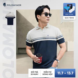 Áo polo nam cao cấp ASYL, BST FAMILY BEAR, Chất liệu mới CVC Diamond, thanh lịch - POLOMANOR