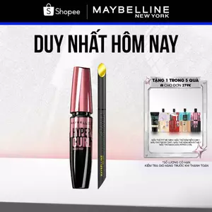 Bộ trang điểm Bút kẻ mắt nước siêu sắc mảnh 36H không trôi Hyper Sharp, Mascara Dài Mi và Cong Mi Hyper Curl Waterproof