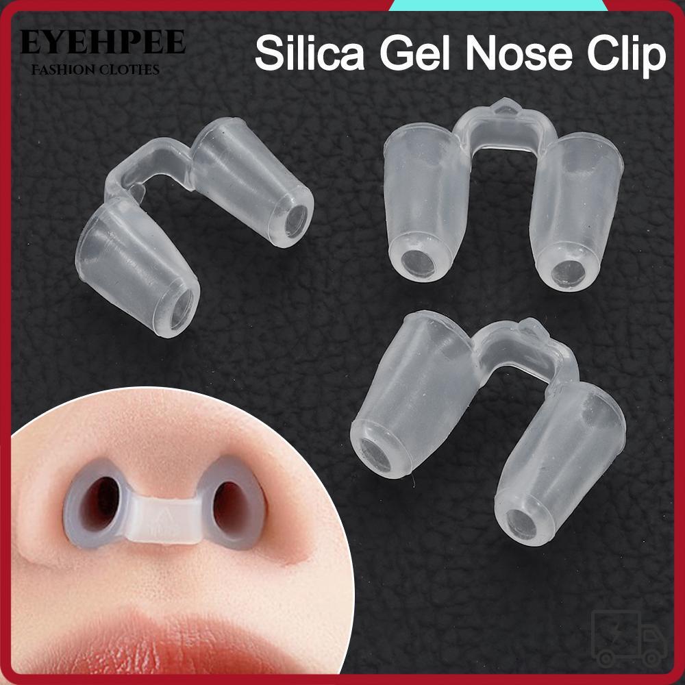 EYEHPEE Nostril Hỗ trợ định hình, Kẹp mũi Silica Gel định hình Silicone, Điều chỉnh chỉnh chỉnh mũi sau phẫu thuật Máy cố định sửa mũi uốn cong