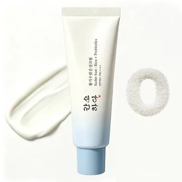 Kem chống nắng hữu cơ SPF50 + PA + + +, Kem chống nắng Hàn Quốc, Kem chống nắng mặt hàng ngày 50ML, Thiết yếu du lịch, Kem chống nắng thiết yếu đi biển JHC0 không dầu