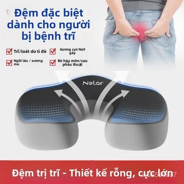 Gối đệm rỗng sau phẫu thuật dành cho bệnh trĩ, đệm ngồi đặc biệt cho người ngồi văn phòng lâu ngày, đệm chống loét do áp