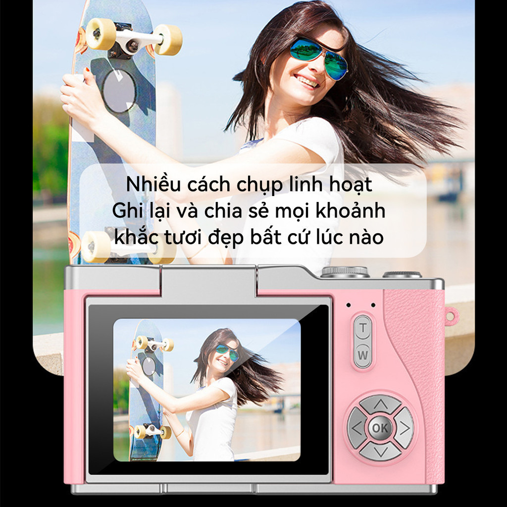 [Mới 100%] Máy Chụp Hình Màn Hình Lật HD LK-007 48MP || Fullbox | BigBuy360 - bigbuy360.vn