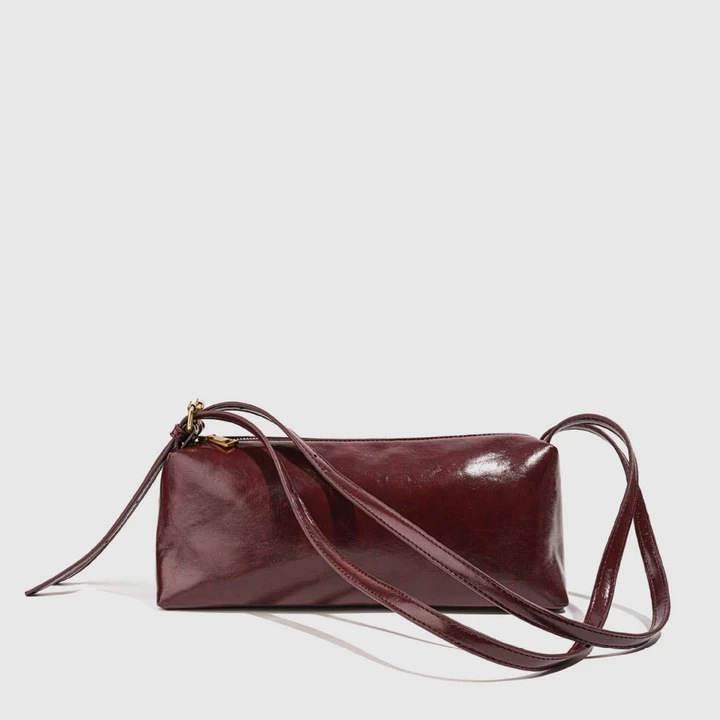 Women's Minimalist PU Leather Shoulder Bag – 3