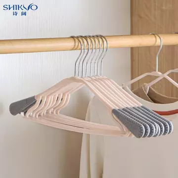20 Miếng Đóng Gói Vai Liền Mạch Móc Treo Người Lớn Chống Trơn Trượt Giá Treo Quần Áo Móc Treo Quần Áo Gia Đình Hỗ Trợ Quần Áo Nhựa Móc Quần Áo Móc Treo Quần Áo