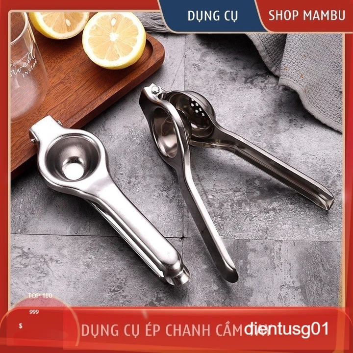 [ Sỉ ] Dụng cụ ép chanh inox - Dụng cụ pha trà chanh, đồ gia dụng tiện ích - Thiết bị máy móc pha chế