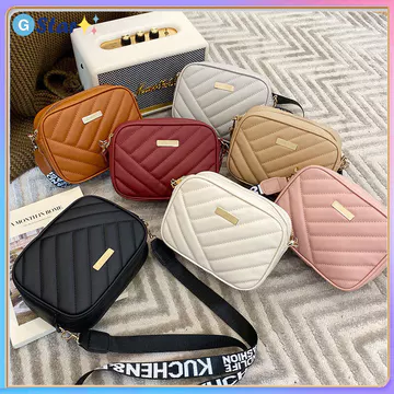 Women's Korean-Style PU Leather Crossbody Bag