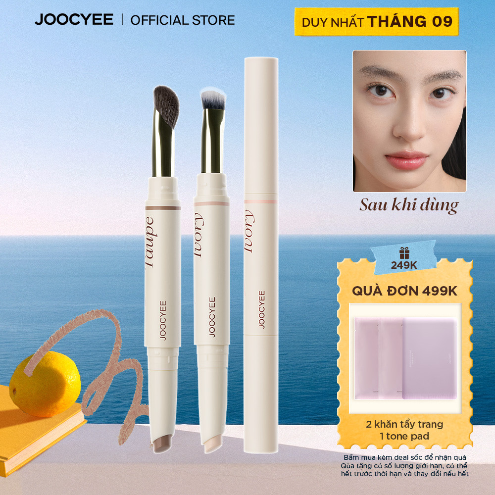 Bút tạo khối & bút bắt sáng JOOCYEE Contour & Highlighter Pen làm sáng tự nhiên mịn màng lâu trôi