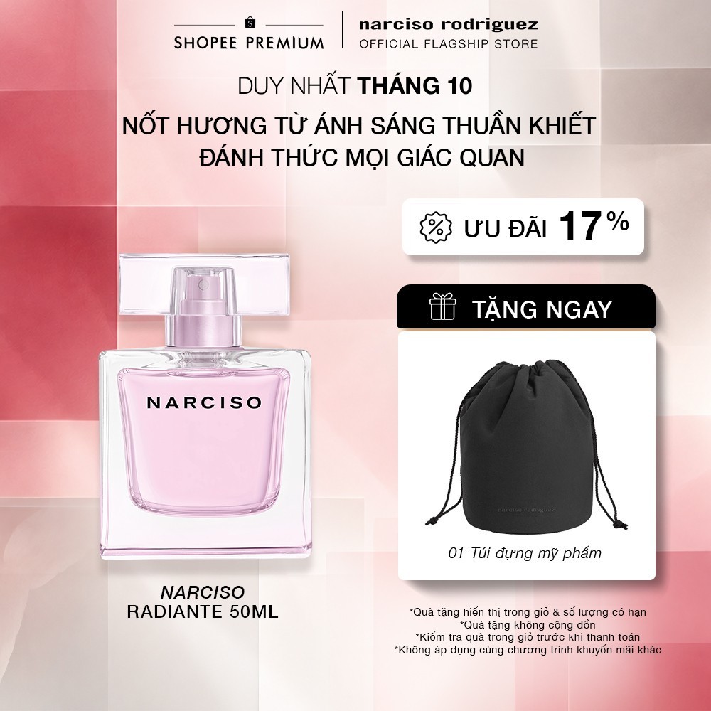 Nước Hoa nữ Narciso Rodriguez Narciso Eau De Parfum Radiante 50ml