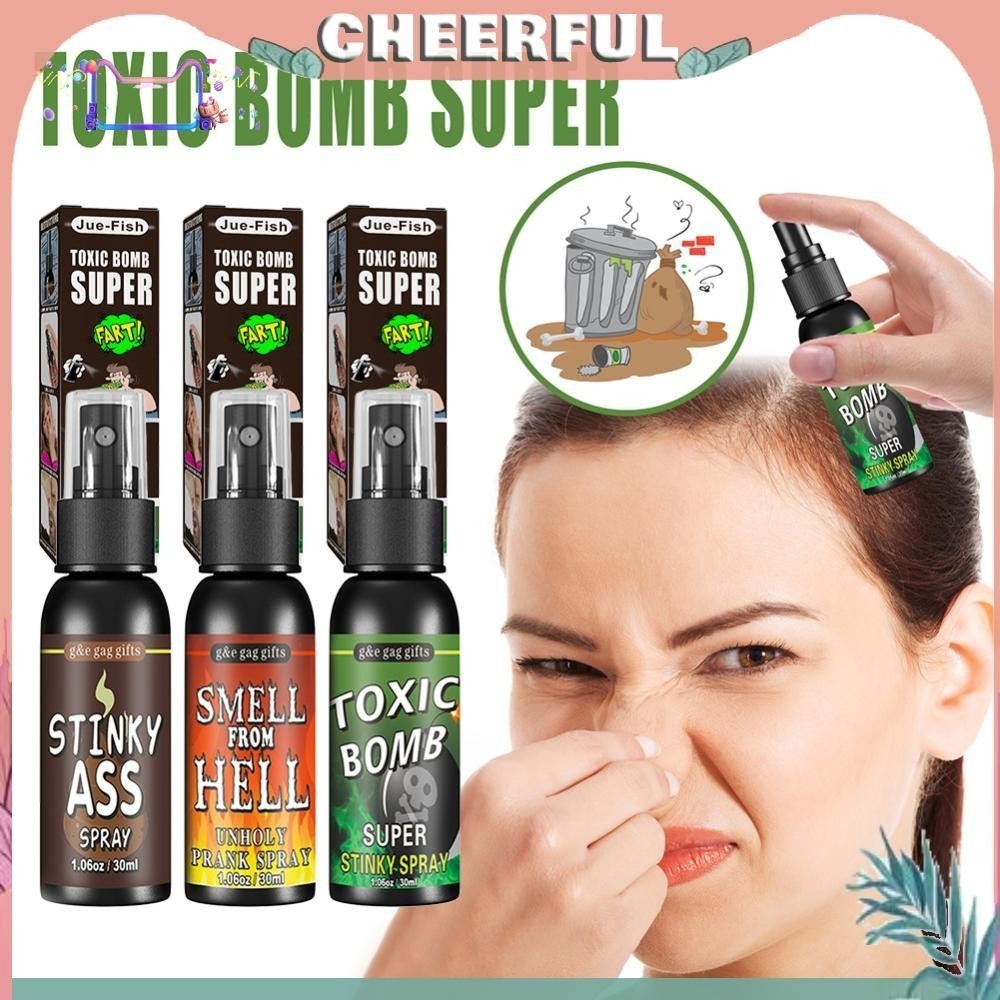 【COD】 Xịt Tạo Mùi Hôi 30ml - Thiết Kế Nhỏ Gọn - Dùng Cho Các Trò Chơi Khăm Vui Nhộn