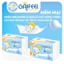 GAIFEEL Khăn giấy 24 gói khăn ăn 300 tờ 4 lớp lượng cao giấy vệ sinh mềm và dày làm từ bột gỗ nguyên