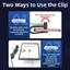 YUUKII Auto Clicker cho điện thoại, Clicker màn hình nhấp chuột liên tục có thể điều chỉnh tốc độ, Thiết bị màn hình ngón tay mô phỏng Tự động phát sóng trực tiếp