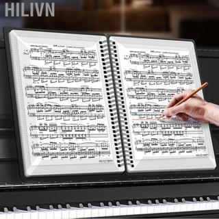 Hilivn Tập Tin Nhạc Bền Đẹp Thư Mục A4 Phụ Kiện Âm Nhạc Cho Đàn Guitar Học Sinh Piano Sử Dụng