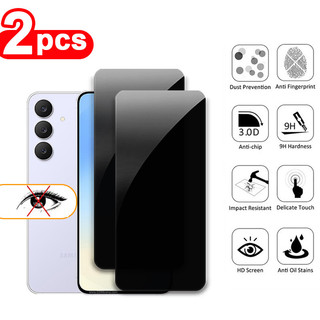 6 TRONG 1 Riêng Tư & Trong Suốt Kính Cường Lực Cho Samsung S25 FE Ultra Edge Plus 2 Chiếc Phim Kính Bảo Vệ Màn Hình Bảo Vệ Camera