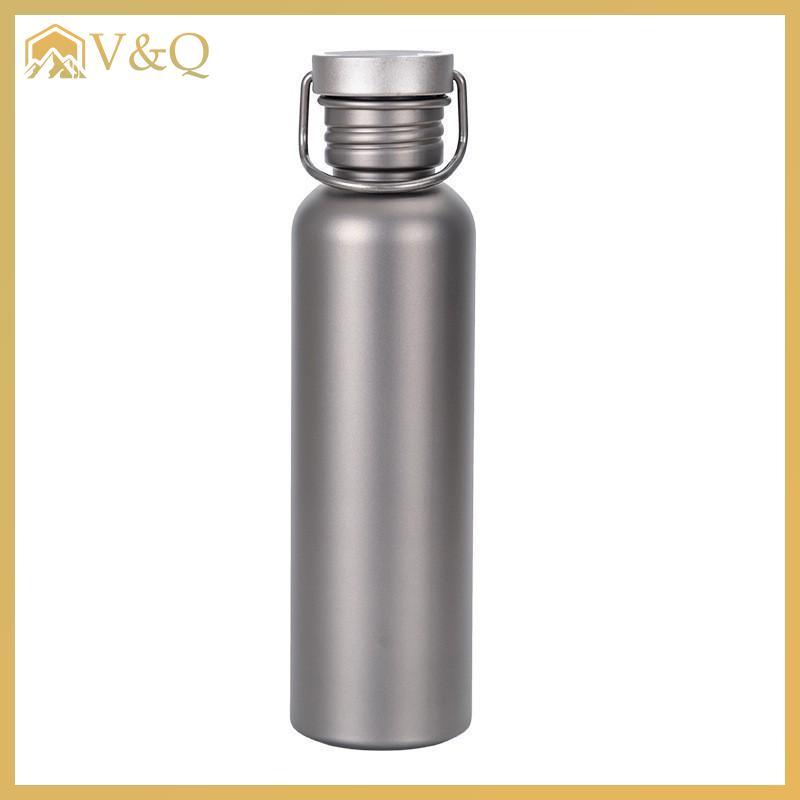 Littleloves1 500ml 600ml 750ml Bình Nước Titan Có Thể Tái Sử Dụng Cắm Trại Ngoài Trời Tiếp Liệu Du Lịch Thể Thao Đi Xe Đạp Đi Bộ Đường Dài Cắm Trại Bình Nước EN