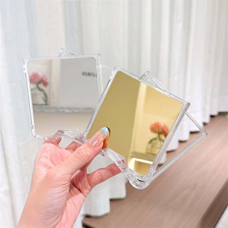 Ốp điện thoại bảo vệ gương thời trang Samsung Galalxy Z Flip 7 Z Flip 6 Z Flip 5 Z Flip 4 3 Ốp lưng mỏng chống sốc