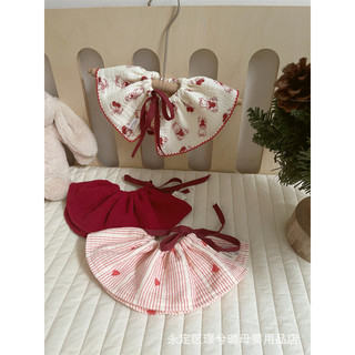 Bé 4 Lớp Sợi Cotton Nước Bọt Khăn Cotton Gạc Yếm Tether 360 Độ Bé Nước Bọt Khăn Chống khạc nhổ Yếm ZJ53