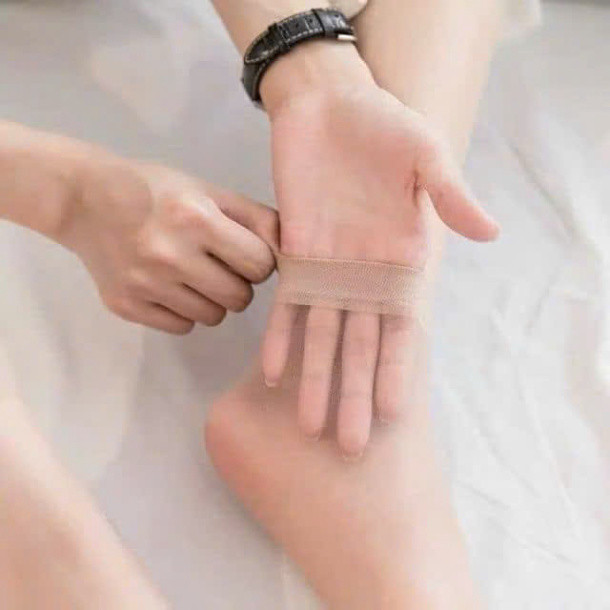 Combo 10 Đôi Tất Da Chân Nữ Hàn Quốc Siêu Mỏng Dai Co Giãn Tốt Tự Nhiên Thoáng Mát Sang Chảnh