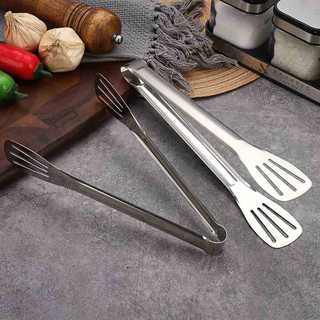 Kẹp Inox Gắp Bánh (U11) trộn salad thức ăn nhiều kích cỡ(Kẹp Gắp Chiên 3 Vạch) - SUNND