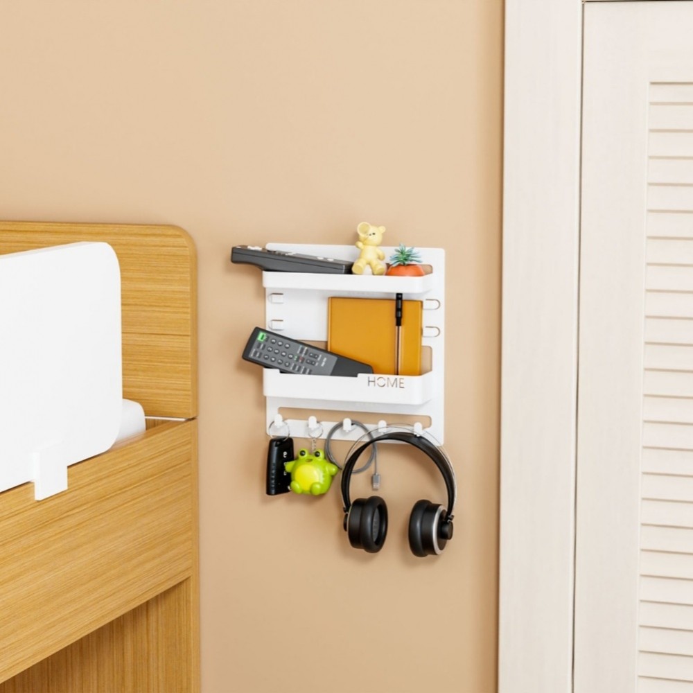 Kệ treo tường đầu giường Dung tích chịu tải 10 pound Giải pháp phòng nhỏ Quản lý không gian