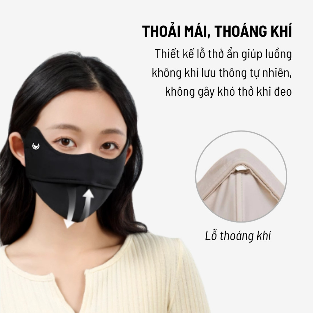 Combo 2 chiếc khẩu trang UV Unicare Proof Mask chống tia UV UPF 50+ bảo vệ da tối ưu - Chính hãng
