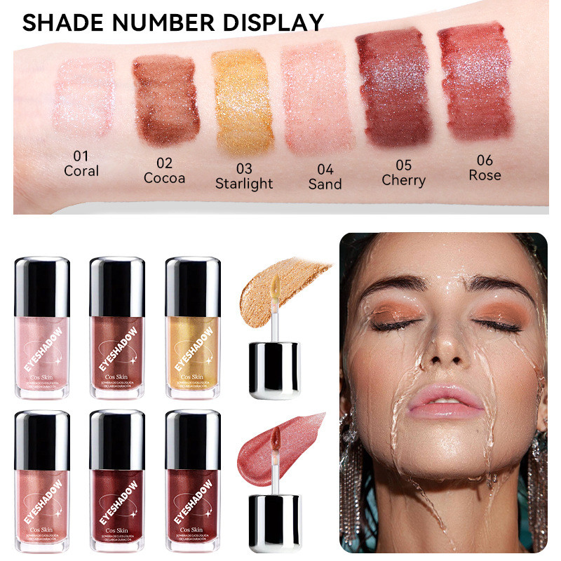 Phấn mắt nhấp nháy mịn dạng lỏng CosSkin Brightening Contouring