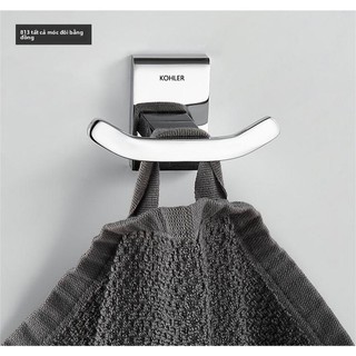 【 KOHLER 】 Móc áo tắm bằng đồng hoàn toàn, móc treo áo cho tủ quần áo, cửa sau khách sạn, phòng khách, gắn tường, không