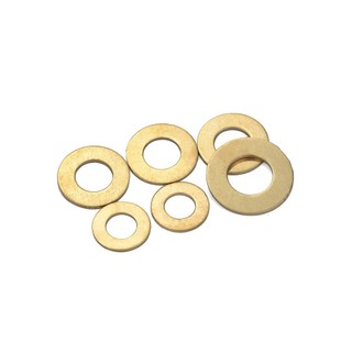 Vòng đệm phẳng đồng, Long Đền phẳng cho ốc lục giác Máy giặt phẳng vít kim loại Meson tròn bằng đồng thau dày M5 / M6 / M8 / M10-M24 [JYD-ZZ-Z]