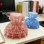 Hộp lưu trữ phong cách váy công chúa Lolita 1 mảnh để bàn Hộp đựng bút đựng mỹ phẩm cho phòng bé gái VN