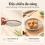 Combo Khay Lọc Dầu Inox 201 Đa Năng, Size 22-26cm Lựa Chọn, Chịu Nhiệt Tốt, Bền Bỉ