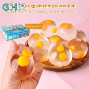 GHX Triy Dpression 3D Trứng Pinch Bóng Silicon Đẩy Bong Bóng Chống Căng Thẳng Đồ Chơi VN
