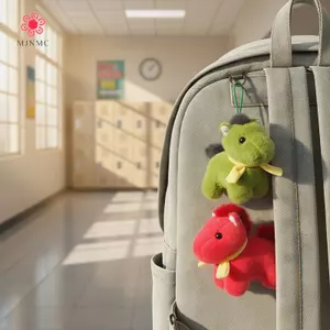 MJnmc Hoạt Hình Pony Sang Trọng Móc Khóa Thú Nhồi Bông Búp Bê Mặt Dây Chuyền Mềm Cho Ví Học Túi Trang Trí Phòng Mới