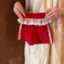 Bé gái (90-130) Áo Vest thời trang ren không tay + Quần short Sweet Vitality Bộ đồ hai mảnh