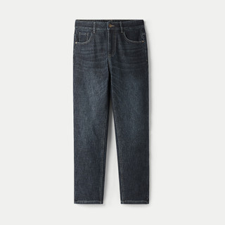 [HỎA TỐC 4H] Quần Jeans Nam HLA Xanh Đậm Cao Cấp - Cotton Co Giãn, Giữ Form Thoải Mái, Bền Màu Và Tôn Dáng