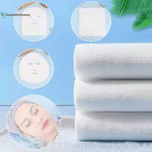 BeautifulHomeA 50 / 100 Cái Cotton Nguyên Chất Mềm Thẩm Mỹ Viện Áp Dụng Mặt nạ Mềm Làm Đẹp Gạc Blo Mặt nạ dùng một lần Mặt nạ đặc biệt Chăm sóc da mặt VN