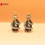 Tượng rắn bằng đồng cổ Tượng nhỏ Tượng nhỏ Cung hoàng đạo Động vật trang trí bàn trang trí Đồ trang trí Đồng thủ công Mặt dây chuyền VN