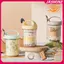 JASMINE 430ML Cốc ăn sáng mới Bột yến mạch Ngũ cốc Hạt Sữa chua Salad Cốc thủy tinh chống rò rỉ Hộp đựng yến mạch có nắp Thìa Hộp bảo quản thực phẩm JASMINE