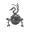 Yunlong Turui Hương Đốt Đĩa Hợp Kim Lư Hương Xiaoxiangyun Bột Chống Dính Gỗ Đàn Hương Đốt Retro Rỗng Hương Đốt Đồ Trang Trí 7.2