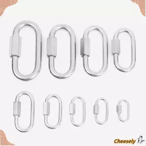 CHEESELY Safety Snap Hook Khóa vít Liên kết nhanh Vòng kết nối chuỗi