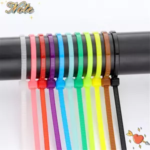 NOTE1 100 Cái / gói Dây Buộc Cáp Hoàn Thiện Bền Có Thể Tháo Rời Kèm