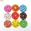 THEGIRL8B Donut Bánh Mì Bóp Đồ Chơi, Bánh rán PU nhân tạo mềm Đồ chơi phục hồi chậm, Đồ chơi mới lạ Phục hồi chậm Thực phẩm giả Bánh rán mềm Đồ chơi Squishy Đạo cụ chụp ảnh