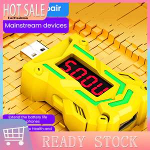 < CarFashion > Máy dò sạc điện áp Usb Màn hình pin thời gian thực cho điện thoại Bộ tối ưu hóa đa thiết bị để sửa kéo dài tuổi thọ pin – Hoàn hảo cho điện thoại thông minh người mua Đông Nam Á