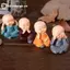 GE 4 Little Monk Nhựa Tượng Đáng Yêu Mini Thủ Công Đồ Trang Trí Cho Xe Bảng Điều Khiển Bàn Văn Phòng Nhà Trang Trí Phòng Khách VN