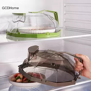 GDDHome Vỏ Vi Sóng Cho Thực Phẩm Trong Suốt Lò Vi Sóng Splatter Có Máy Hấp Nước Và Tay Cầm Đĩa 10 Inch Có Tiện Ích Nhà Bếp HOT