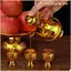 MONOSTYLE Golden Temple Cup, Chậu trà gia dụng trang trí, Ly rượu cổ điển trang trí cổ điển