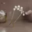 JULYHOT Trung Quốc Hanfu Phụ Kiện Tóc Dài sel Vintage Lily Of The Valley Hình Chữ U Kẹp Tóc Hoa Handmade Tóc Stis Dành Cho Nữ Massivedeals