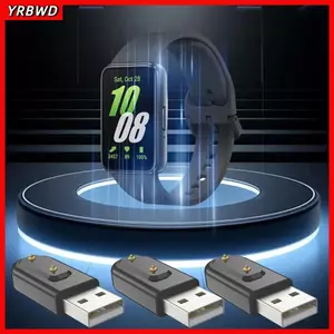 Bộ chuyển đổi đế sạc USB YRBWD, Giá đỡ sạc điện Mini di động, Phụ kiện đồng hồ Đế sạc cho Galaxy Fit 3